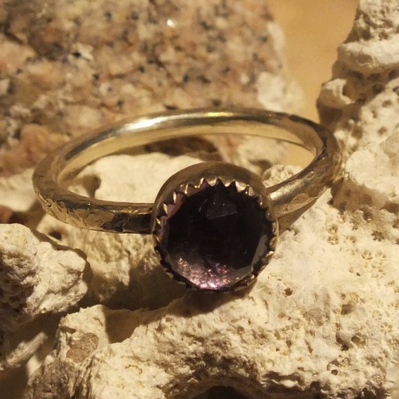 Thornbird Studios Jewelry - amethyst and sterling silver ring